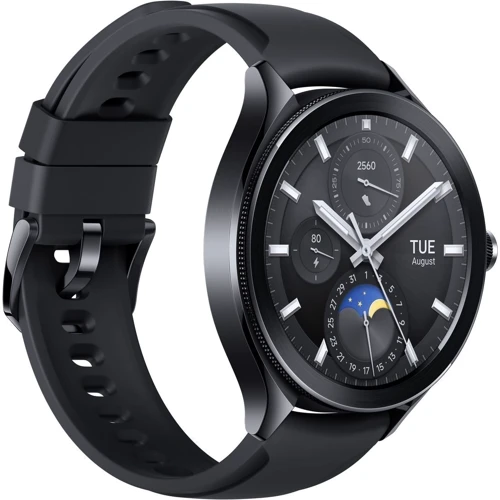 Смарт-часы Xiaomi Watch 2 Pro Black Case with Black Fluororubber Strap (UA): Материал корпуса нержавеющая сталь