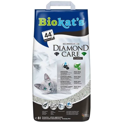 Наполнитель для кошачьего туалета Biokats Diamond Care Classic 8 л (4002064918419)