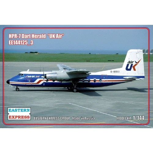 Британский турбовинтовой пассажирский самолёт Eastern Express HRP-7 Dart Herald UK Air