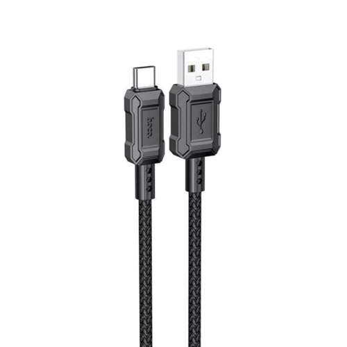 Кабель Hoco USB Cable to USB-C X94 Leader 3A 1m Black