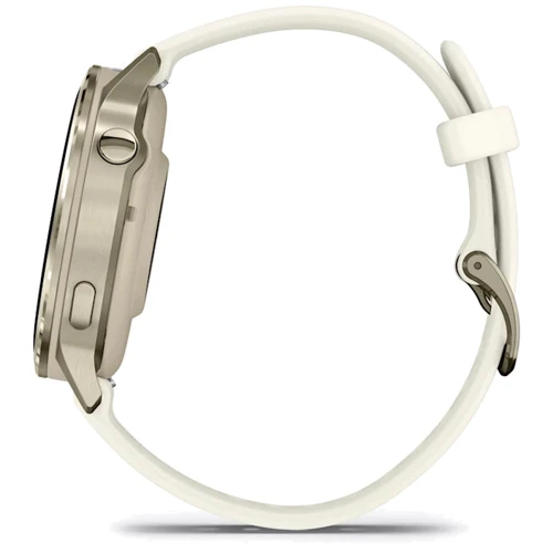 Смарт-годинник Garmin Venu 4 41mm Lunar Gold with Bone Silicone Band (010-03013-00)