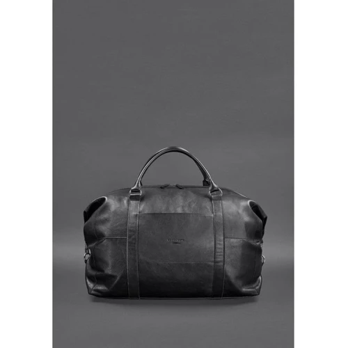 Дорожная сумка BlankNote черная (BN-BAG-41-noir): Тип ручки Длинная ручка, С двумя ручками, Плечевой ремень