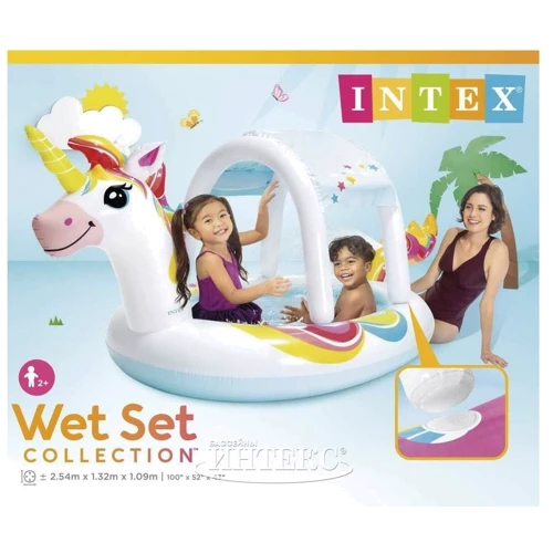 Бассейн детский Intex NP 254х132х109 см, 130 л (58435) фото 2