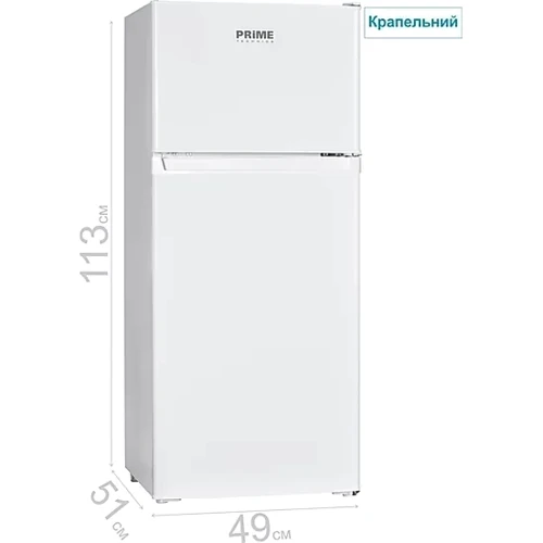Холодильник Prime Technics RTS 1201 M: Тип холодильник двокамерний