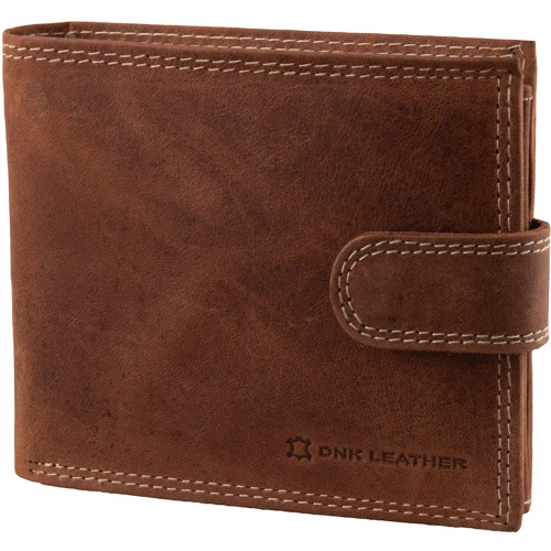 Чоловічий портмоне DNK Leather коричневий (DNKN992L-P-CHM-cognak)