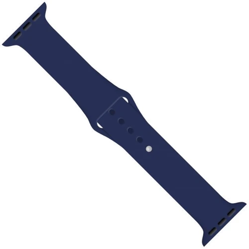 Аксессуар для Watch Intaleo Silicone Strap Dark blue for Apple Watch 38/40mm