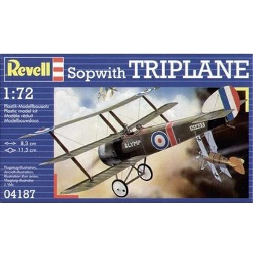 Revell (1:72) Самолет (1916г.,Великобритания) Sopwith Triplane (04187): Производитель Revell