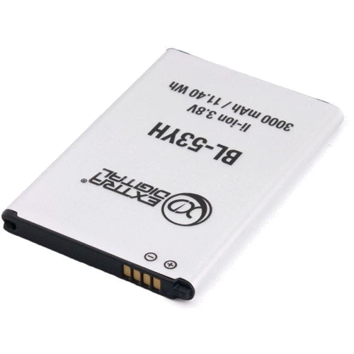 Аккумулятор ExtraDigital 3000mAh (BL-53YH) for LG G3: Совместимость с брендом LG