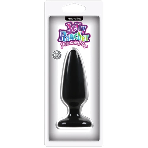 Анальная пробка Pleasure Plug - Medium, черный