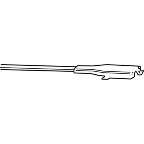 Дворник бескаркасный TRICO ExactFit Flat (480мм) EFB4817L: Длина 19" (480 mm)