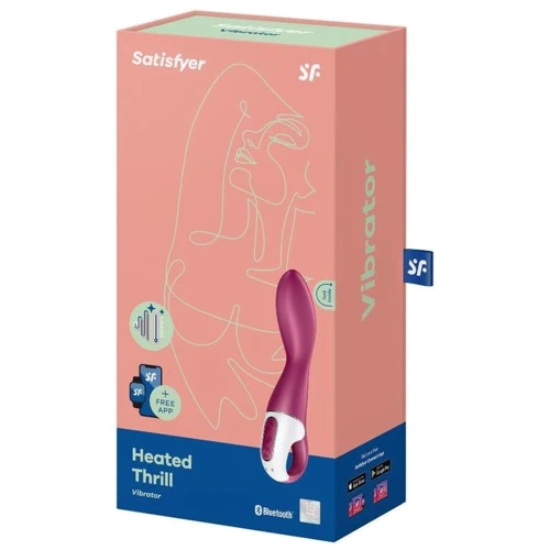Смарт вібратор точки G Satisfyer Heated Thrill із функцією підігріву