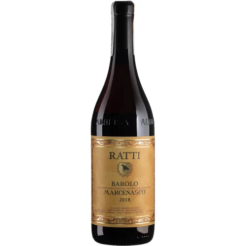 Вино Renato Ratti Barolo Marcenasco 2018 червоне сухе 0.75 л (BWW3250)