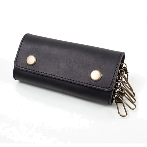 Мужская ключница DNK Leather черная (DNK-Keys-Scol-J): Тип Ключницы