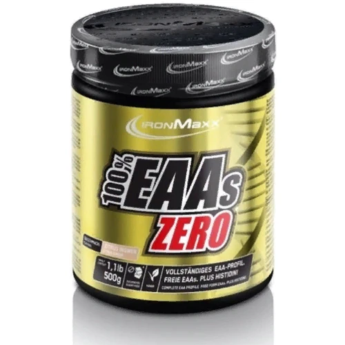 Аминокислота для спорта IronMaxx 100% EAAs Zero 500 g /33 servings/ Citrus Ginger