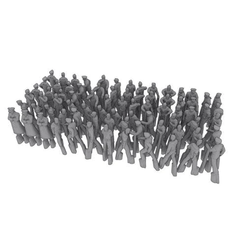 Набор фигурок Northstar Models Немецкие фигуры, набор 2, II МВ (смола) (NSA700509)