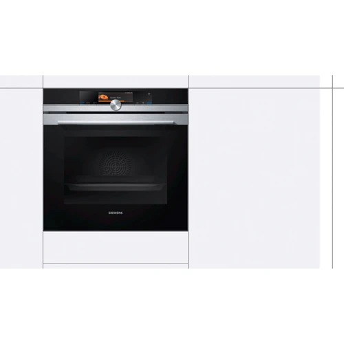 Духова шафа електрична Siemens HS658GXS1: Гриль є