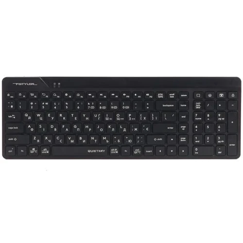 Клавиатура A4Tech FBK23 AS Wireless/Bluetooth Black (4711421001168) UA: Подключение беспроводное