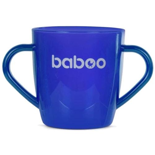 Чашка Baboo 200 мл 12+ міс синя (8-139)