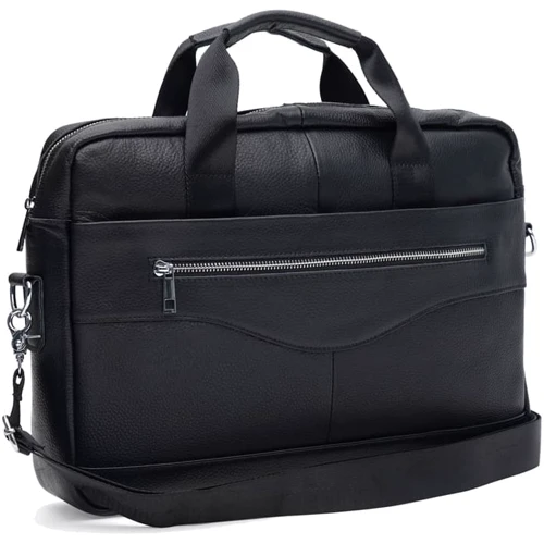 Мужская сумка мессенджер Keizer черная (K19029bl-black)