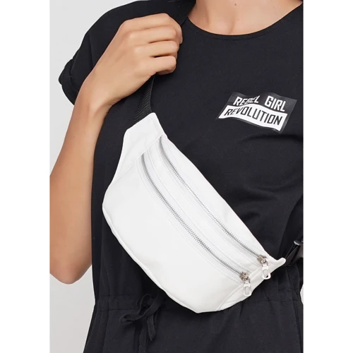 Женская поясная сумка Sambag Tirso MSS белая (80333008)