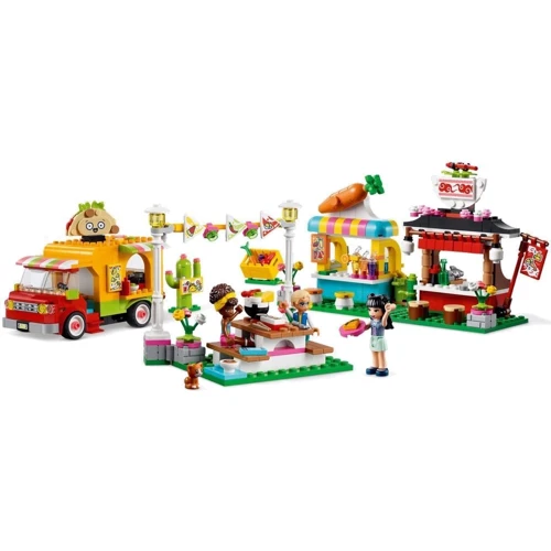 Конструктор LEGO Friends Рынок уличной еды (41701): Количество деталей, шт. 592