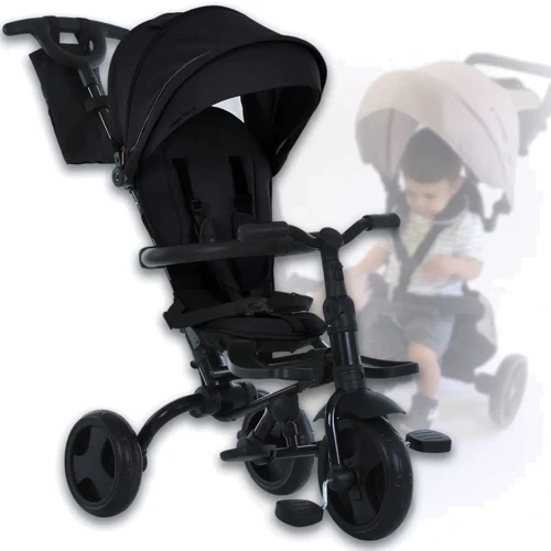 Детский трехколесный велосипед Turbo Trike (MT 1055 Black)