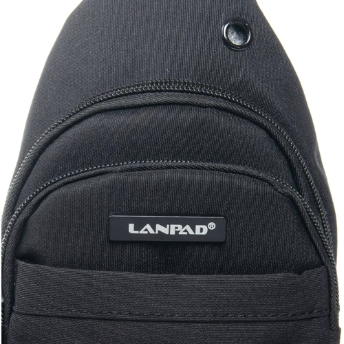 Чоловіча сумка-слінг Lanpad чорна (33077): Стать Чоловік