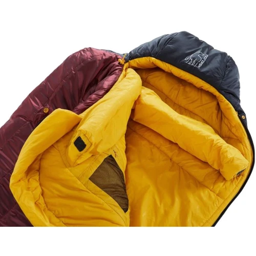 Спальний мішок Nordisk Oscar -10° Mummy Large Rio Red/Mustard Yellow/Black бордовий/жовтий (032.0001): Ширина в плечах 71 см