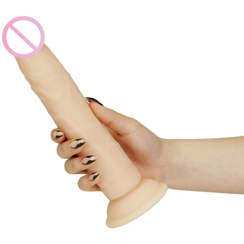 Фалоімітатор Naked ADDICTION 9" Silicone Dual Density Bendable Dildo - Vanilla
