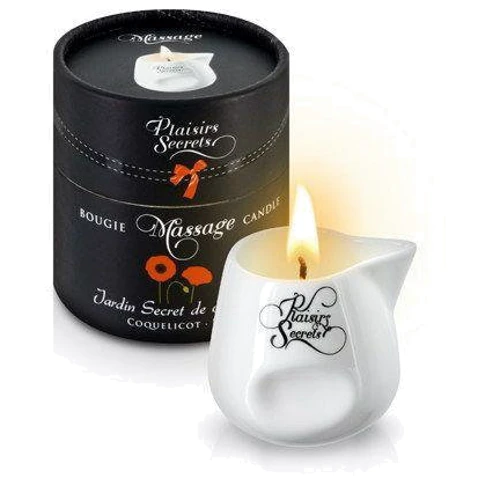 Массажная свеча Plaisirs Secrets Poppy (80 мл)