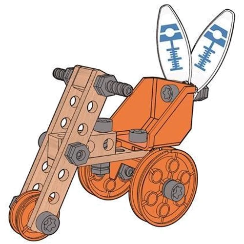 Конструктор HAPE Junior Inventor з підсвічуванням 57 деталей (E3032) фото 7