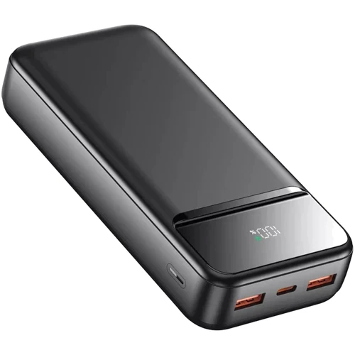 Внешний аккумулятор Swissten Power Bank 20000mAh Power Line II 22.5W Black: Емкость батареи, мАч 20000