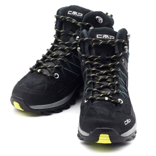 Ботинки CMP Rigel Mid Wmn Trekking Shoe WP (3Q12946-37UH) 36 (37) черные натуральная замша демисезон фото 1