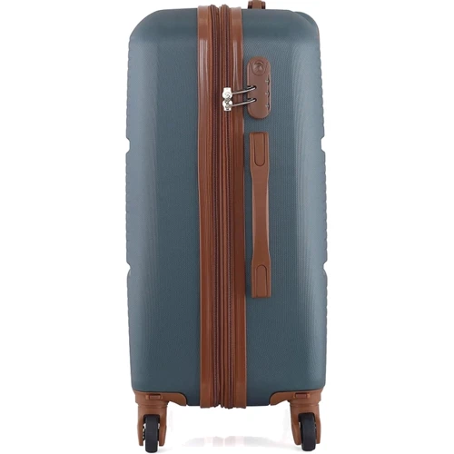 Чемодан Semi Line 24" (M) Petrol бирюзовый (T5641-2): Тип ручки Телескопическая ручка, Короткая ручка