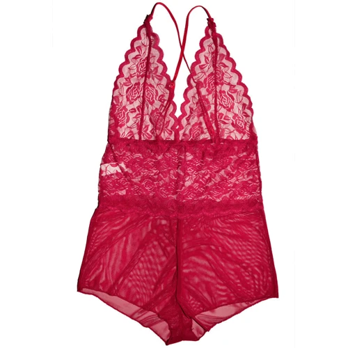 Боди NDS 3027-1 One Size Burgundy (14705)