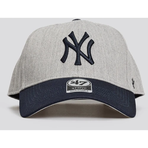 Мужская бейсболка 47 Brand Palomino Tt New York Yankees серая (B-PLMTT17KHP-GY) фото 3