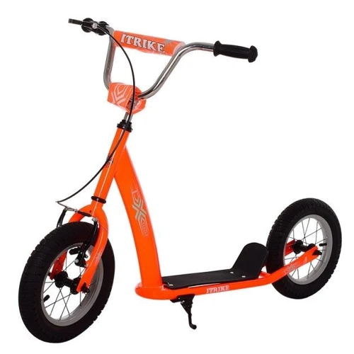 Самокат підлітковий iTrike orange (УЦ-SR 2-047-OR orange) - подряпини