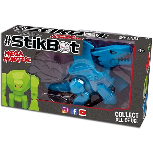 Фигурка для анимационного творчества Stikbot Mega – Дракон (TST627B): Тип Игровая фигурка