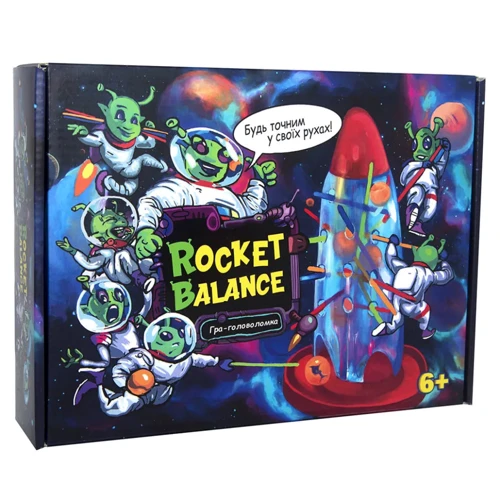 Настольная игра Strateg Rocket Balance укр. (30407)
