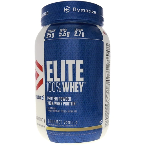 Протеин Dymatize Elite 100% Whey Protein 907 g /27 servings/ Gourmet Vanilla
