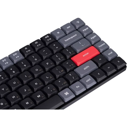 Клавиатура Keychron K3 PRO 84Key Gateron Brown Low Profile QMK UA RGB Black (K3PB3_KEYCHRON): Количество дополнительных клавиш нет