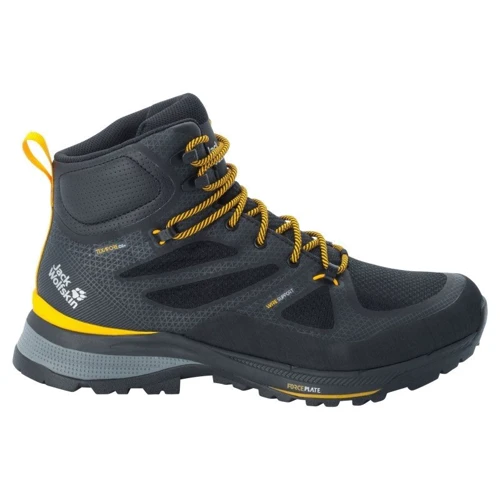 Ботинки Jack Wolfskin Forse Striker Texapore Mid M 4038821-6055 42 черные текстиль зимние фото 2