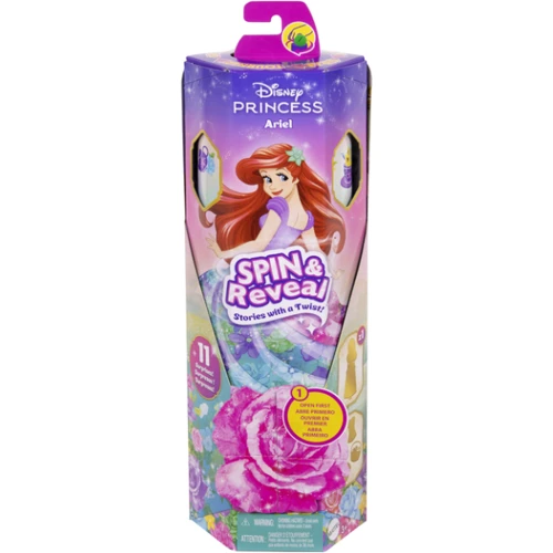 Набор сюрприз Disney Princess с Ариэль "Крути и прояви" (HTV88): Особенности Сюрприз