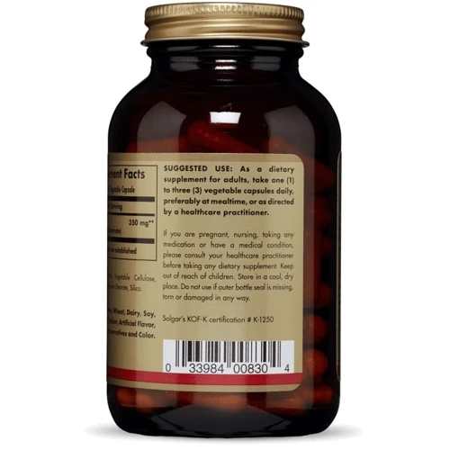Solgar Choline 350 mg 100 Vegetable Capsules: Пол Унисекс