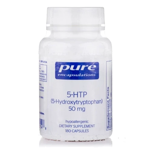 Pure Encapsulations 5-HTP, 50 mg, 180 Capsules (PE-00154)