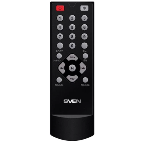 Акустическая система Sven MS-307 Black: Пульт дистанционного управления есть