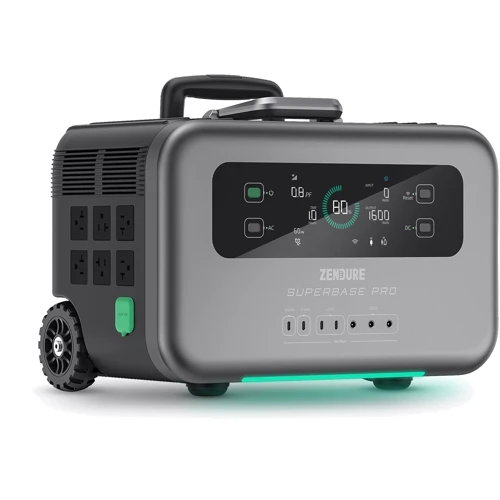 Зарядная станция Zendure SuperBase Pro 1500 1440Wh 2000W (ZDSBP1500) UA: Выходы потребителей Автоприкуриватель, USB-C, USB-A, 220V