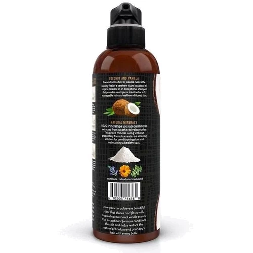 Шампунь Reliq Mineral Spa Coconut Shampoo для собак с экстрактом кокоса 500 мл (S500-COT): Тип средства Шампуни