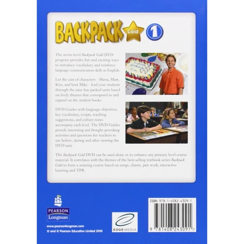 Backpack Gold 1 DVD New Edition: Производитель Pearson Education