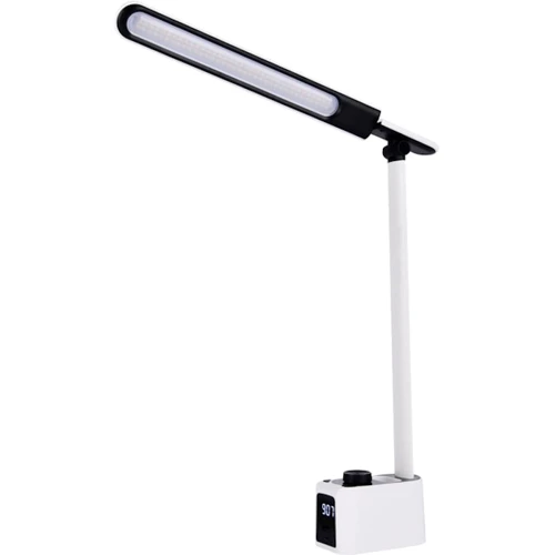 Лампа настольная OSRAM Panan Clock 8Вт 3000К 4000К 6500К 2USB с димером, белый (4099854363641): Тип Настольные лампы